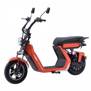 Elektrinis motoroleris E-Baldur 1.0 A 2000W, 2 x 20AH oranžinis